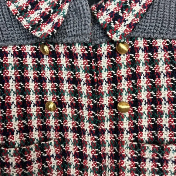 Philosophy Di Lorenzo Serafini boxy wool sweater jacket with peter pan collar - Picture 12 of 17